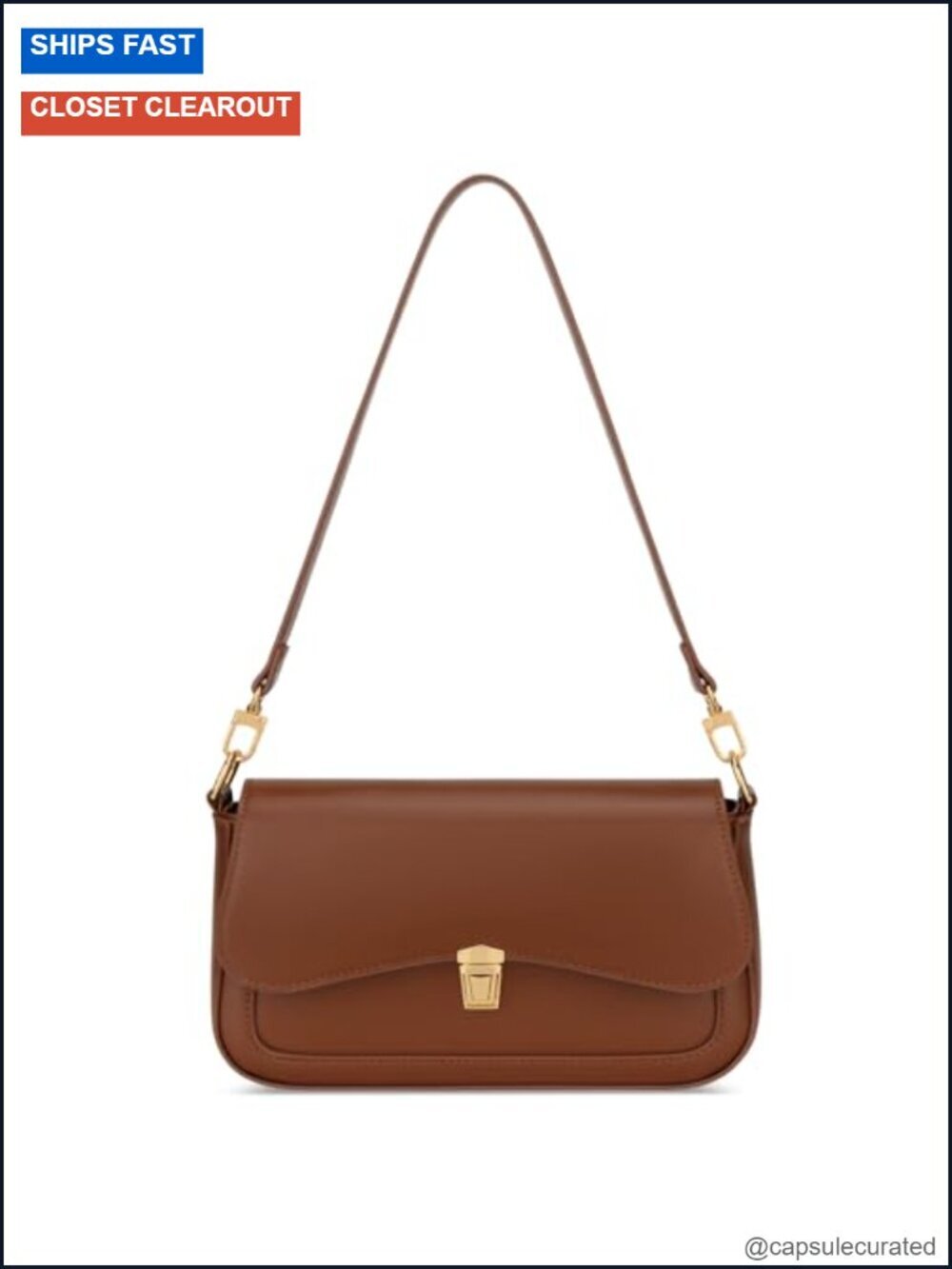 Faux Leather Mini Hobo Shoulder Bag with Detachable Straps